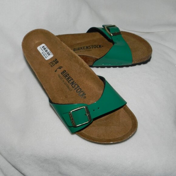 Birkenstock MADRID Womens Slip on Sandals 38🆕📦🏃🏻& SHIPS💨⚡🚚 - Picture 1 of 13